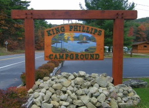 King Phillips Campground near Lake George