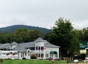 View of the Quality Inn Lake George from the street