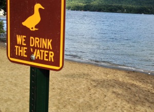 Lake George Sign