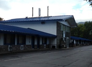 Front of motel