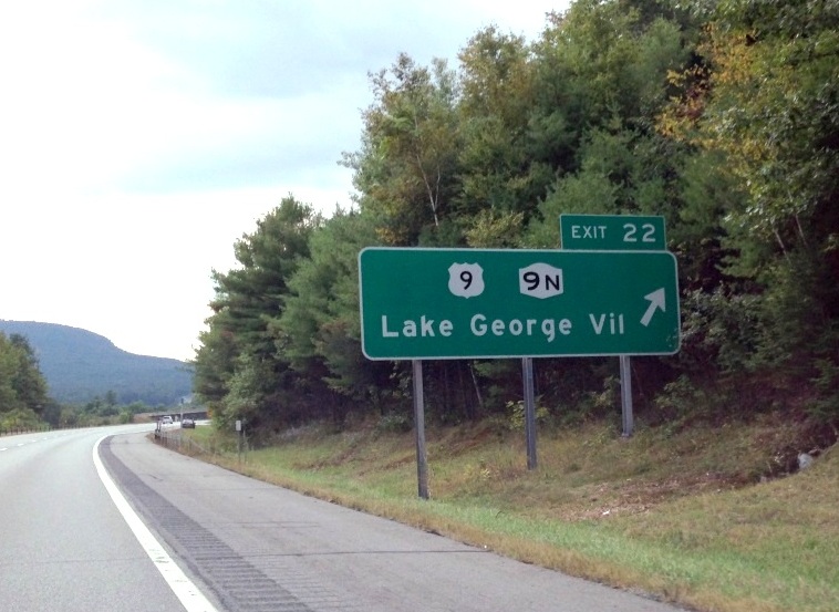 Lake George exit 22 on i87